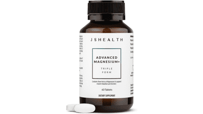 JSHealth Advanced Magnesium: Muscle Relaxation & Sleep Support