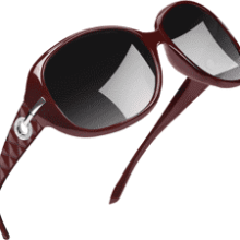 Joopin Polarized Rhinestone Sunglasses for Women - UV Protection