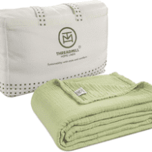 King Size Muslin Blanket - Soft, Breathable & Lightweight
