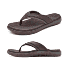 KuaiLu Men's Orthopedic Sport Flip Flops