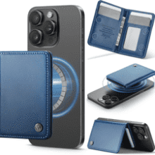 MagSafe Wallet Card Holder - RFID Blocking, Premium Leather