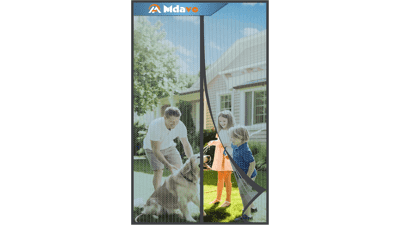 Magnetic Screen Door - Keep Bugs Out! (36x80 Gray)