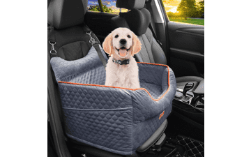 Memory Foam Dog Car Seat: Safe & Comfy Travel