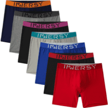 Men's Cotton Boxer Briefs 7-Pack