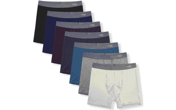 Men's Cotton Boxer Briefs 7-Pack