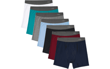 Men's Cotton Boxer Briefs 7-Pack