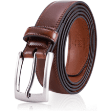 Men's Genuine Leather Belt - Handmade Cow Leather