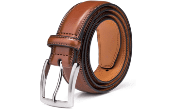Men's Leather Belt - Classic Dress & Casual