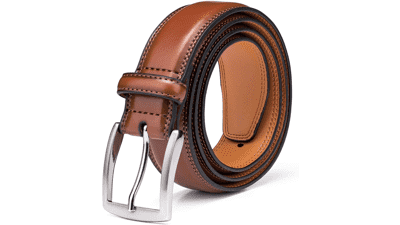 Men's Leather Belt - Classic Dress & Casual