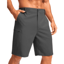 Men's Quick-Dry Stretch Shorts - Perfect for Golf, Hiking & Work