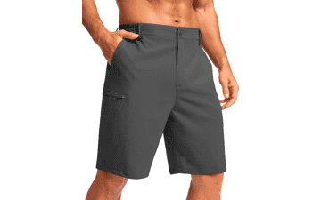 Men's Quick-Dry Stretch Shorts - Perfect for Golf, Hiking & Work