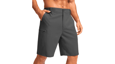 Men's Quick-Dry Stretch Shorts - Perfect for Golf, Hiking & Work