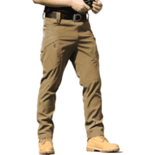 Men's Tactical Cargo Hiking Pants - Water Resistant
