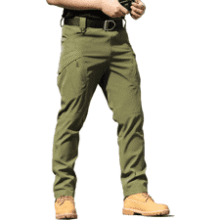 Men's Tactical Cargo Hiking Pants - Water Resistant