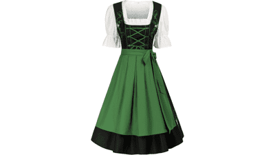 Oktoberfest Dirndl Dress: Bavarian Costume for Women