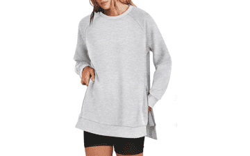 Oversized Crewneck Sweatshirt for Women