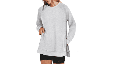 Oversized Crewneck Sweatshirt for Women