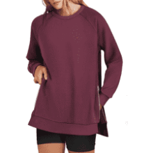 Oversized Crewneck Sweatshirt for Women