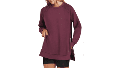 Oversized Crewneck Sweatshirt for Women