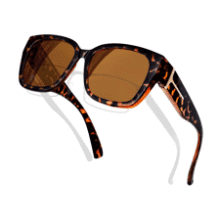 Oversized Polarized Fit Over Sunglasses for Women & Men