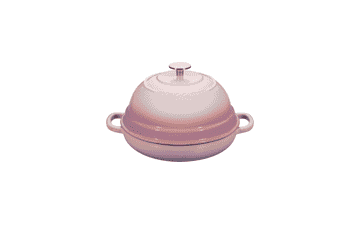 Pink 6-Quart Enameled Cast Iron Dutch Oven