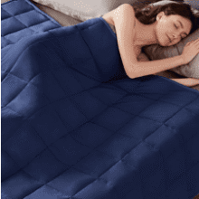 Queen Size Weighted Blanket - Soft & Cozy (12 lbs)