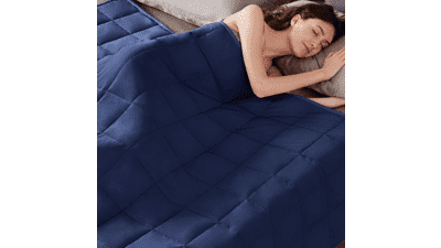 Queen Size Weighted Blanket - Soft & Cozy (12 lbs)