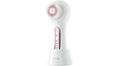 Rechargeable Face Scrubber Brush with 5 Brush Heads
