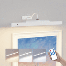 Rechargeable Picture Light - 3 Color Temps, Remote Control