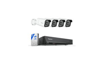 Reolink 4K PoE Security Camera System: 8MP, 2TB HDD