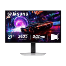 Samsung 27" Odyssey G8: 4K QD-OLED 240Hz Gaming Monitor