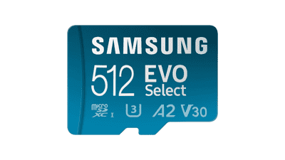 Samsung 512GB EVO Select MicroSD Card for Nintendo Switch & Android