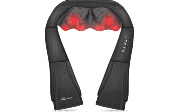 Snailax Shiatsu Massager: Deep Kneading Relief for Neck, Back & Shoulders