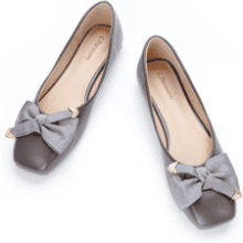 Square Toe Ballet Flats - Women's Dress Shoes
