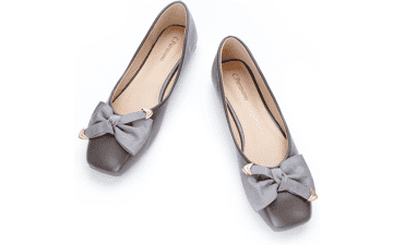 Square Toe Ballet Flats - Women's Dress Shoes