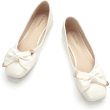 Square Toe Ballet Flats - Women's Dress Shoes