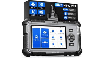 TOPDON AD500 OBD2 Scanner: Advanced Diagnostics & Reset Tool