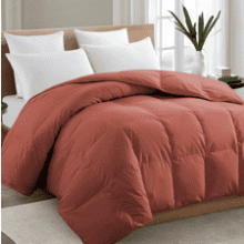 Terracotta King Comforter: All Season Luxury