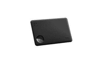 Tile Slim Wallet Finder: Bluetooth Tracker for iOS & Android - Black