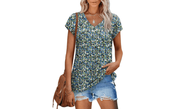 Trendy Women's Summer V-Neck Top