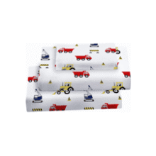 Trucks Bedding Set - Twin Size for Kids