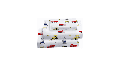 Trucks Bedding Set - Twin Size for Kids