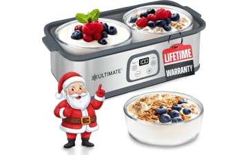 Ultimate Probiotic Yogurt Maker - Adjustable Time & Temp Control