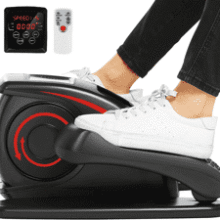 Under Desk Elliptical - Seated Leg Exerciser for Home & Office