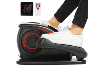 Under Desk Elliptical - Seated Leg Exerciser for Home & Office