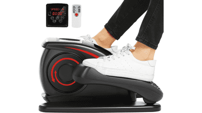 Under Desk Elliptical - Seated Leg Exerciser for Home & Office