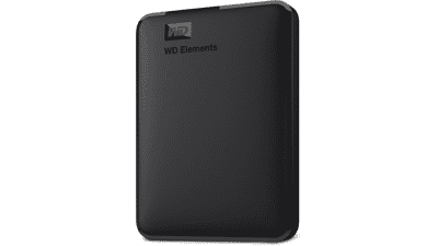 WD 5TB Elements Portable External Hard Drive - USB 3.0