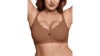 Wave Push Up Wireless Bra: Seamless Full Coverage & Lift