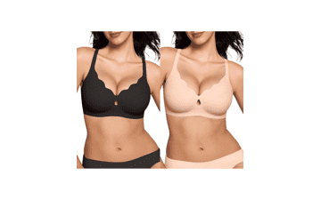Wireless Push Up Bra: Seamless Full Coverage & Lift