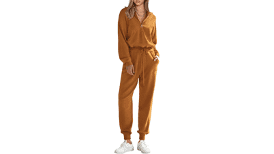 Women's 2 Piece Outfit: Sweater & Jogger Set